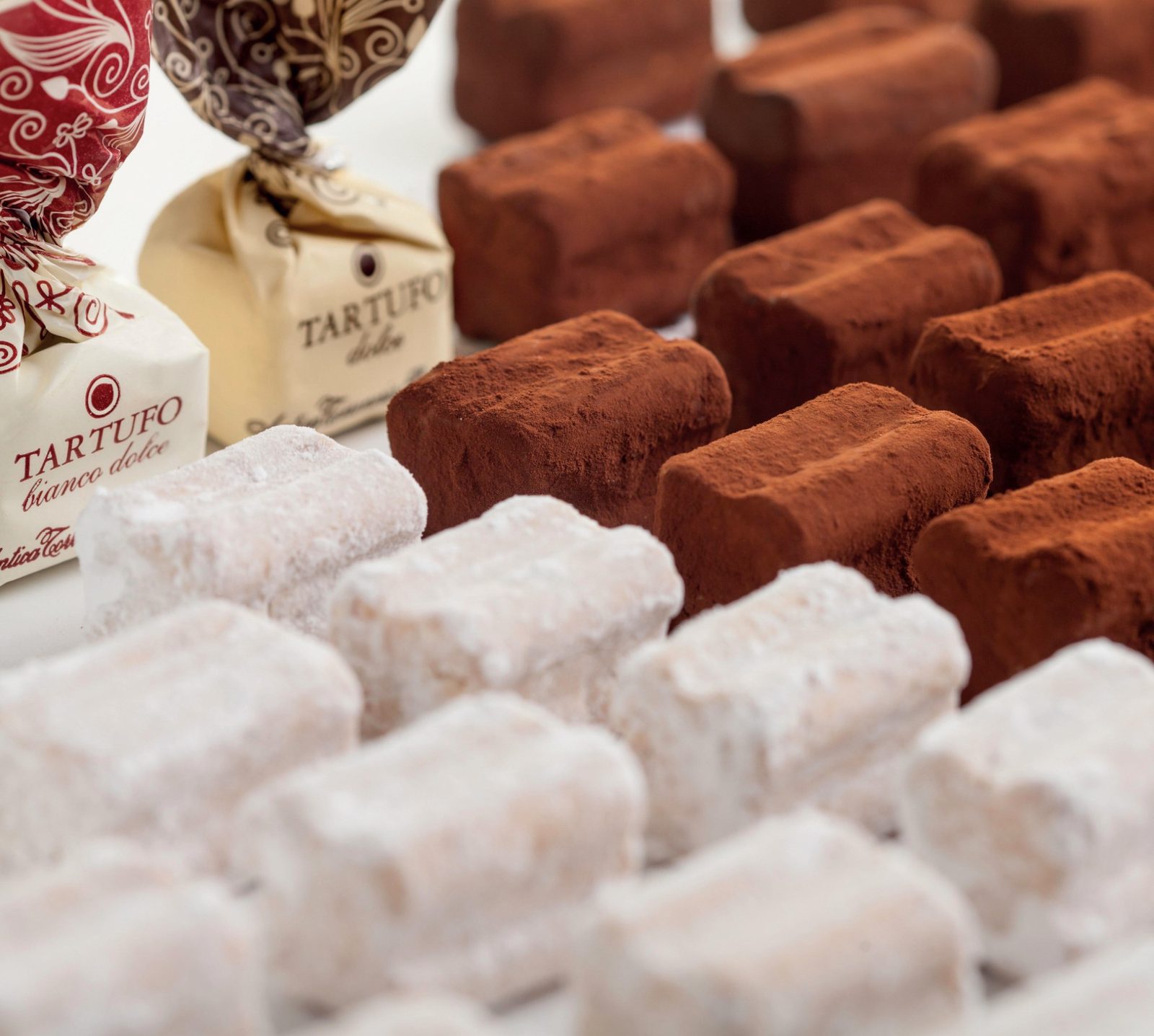 Antica Torroneria chocolate truffles and nougat